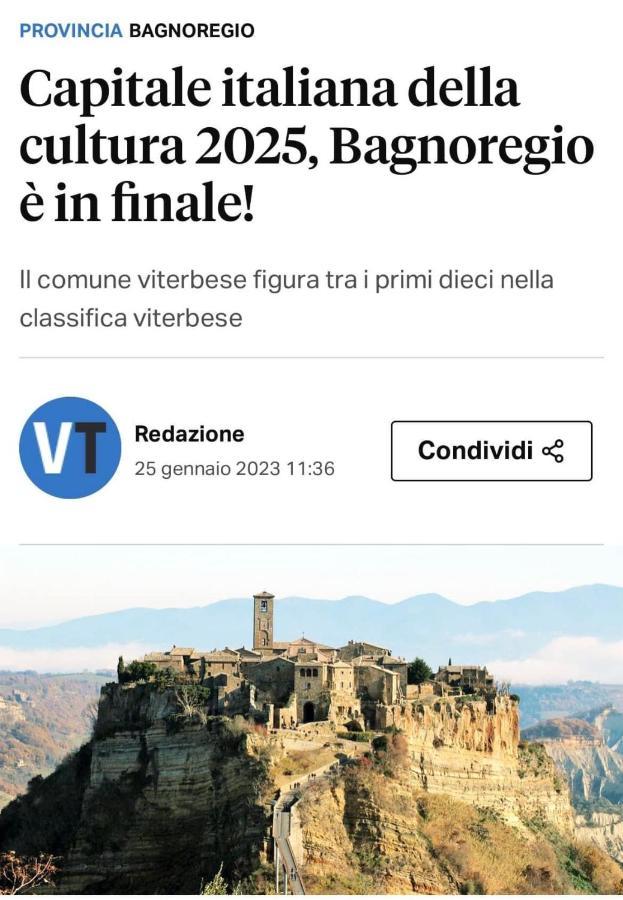 Casa Elodie Bagnoregio Esterno foto